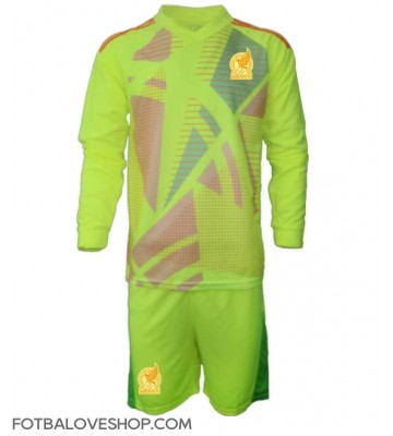 Mexiko Brankářské Dětské Venkovní Dres Copa America 2024 Dlouhý Rukáv (+ trenýrky)